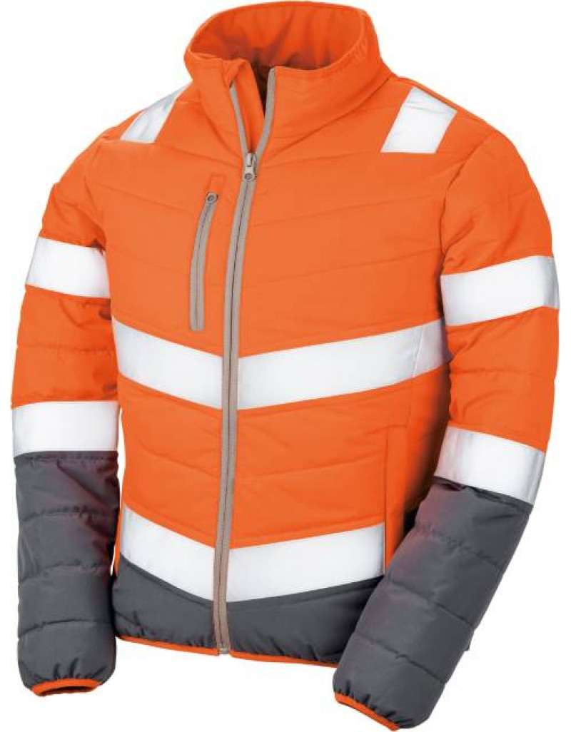 Jachetă de lucru fosforescentă pentru femei